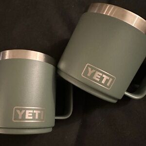 YETI Rambler Stackable Mugs in Camp Green 14oz